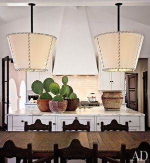 Kitchen family room of actress Diane Keaton in Beverly Hills- Designer Stephen Shadley.jpg
